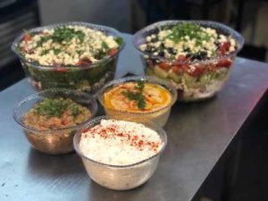 Mediterranean Street Food Catering Salad