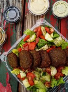 Mediterranean Food Kofte Salad